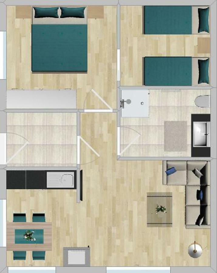 Appartement De Martin Aurach bei Kitzbuehel Eksteriør bilde